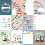 Echo Park Cut-Outs - New Day - 3x4 Journaling Cards
