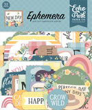 Echo Park Ephemera Die-Cuts - New Day