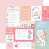 Echo Park Cut-Outs - Our Little Princess - Multi Journaling Cards