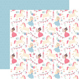 Echo Park Papers - Our Little Princess - Bows and Bling - 2 Sheets