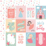 Echo Park Cut-Outs - Our Little Princess - 3x4 Journaling Cards