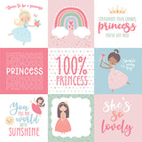 Echo Park Cut-Outs - Our Little Princess - 4x4 Journaling Cards