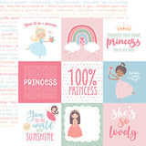 Echo Park Cut-Outs - Our Little Princess - 4x4 Journaling Cards