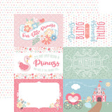 Echo Park Cut-Outs - Our Little Princess - 6x4 Journaling Cards