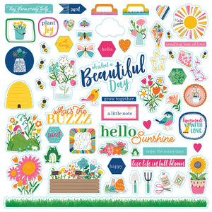 Photo Play 12x12 Cardstock Stickers - Oh What a Beautiful Day