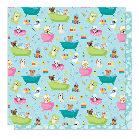 Photo Play Papers - Pampered Pooch - Spa Day - 2 Sheets