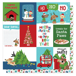 Photo Play Cut-Outs - Santa Paws - Dogs - Gift Sniffer