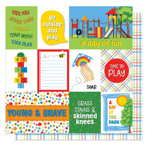 Photo Play Cut-Outs - Go Outside and Play - Time to Play