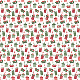 Echo Park Papers - Santa Claus Lane - Packaged Presents - 2 Sheets