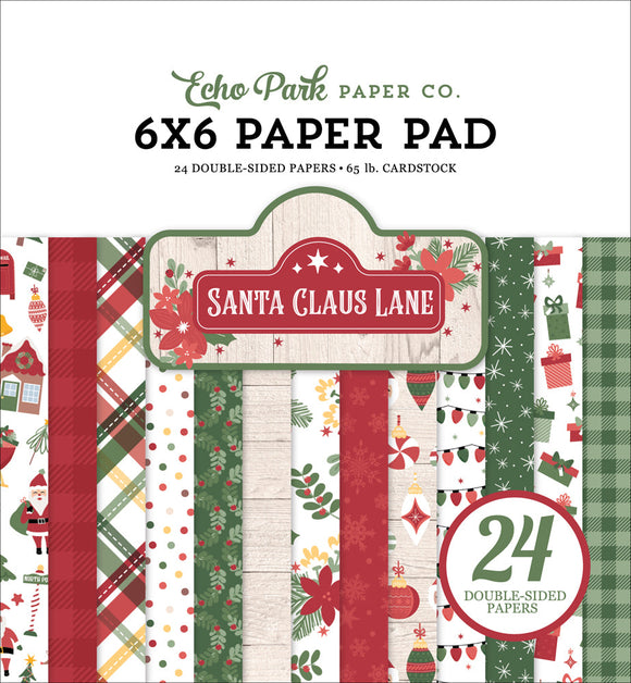 Echo Park 6x6 Pad - Santa Claus Lane