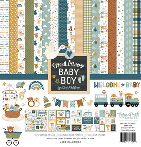 Echo Park Collection Kit - Special Delivery Baby - Boy