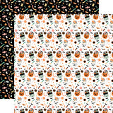Echo Park Papers - Spooktacular Halloween - Trick or Treat - 2 Sheets
