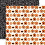 Echo Park Papers - Spooktacular Halloween - Boo Pumpkins - 2 Sheets