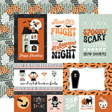 Echo Park Cut-Outs - Spooktacular Halloween - 4x6 Journaling Cards