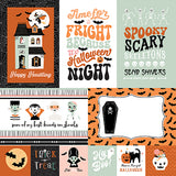 Echo Park Cut-Outs - Spooktacular Halloween - 4x6 Journaling Cards