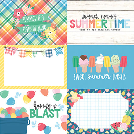 Echo Park Cut-Outs - Sun Kissed - 6x4 Journaling Cards – Scrapbooking ...