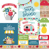 Echo Park Cut-Outs - A Slice of Summer - Multi Journaling Cards