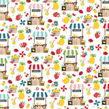 Echo Park Papers - A Slice of Summer - Squeeze the Day - 2 Sheets