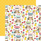 Echo Park Papers - A Slice of Summer - Squeeze the Day - 2 Sheets