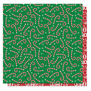 Photo Play Papers - Santa Please Stop Here - December Magic - 2 Sheets