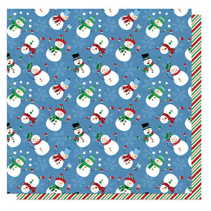 Photo Play Papers - Santa Please Stop Here - Frosty Fun - 2 Sheets