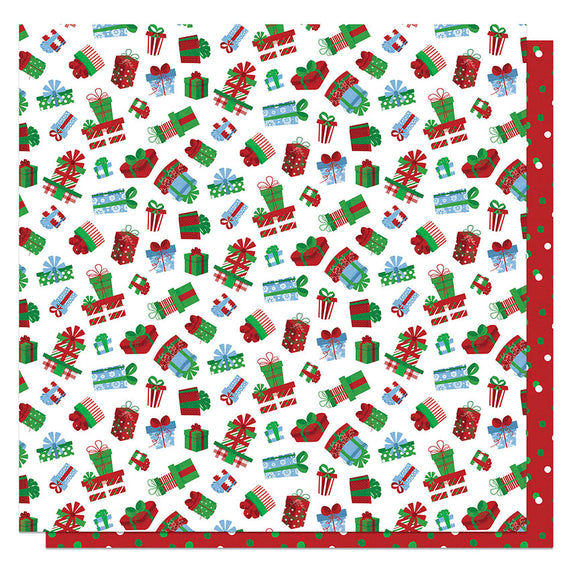 Photo Play Papers - Santa Please Stop Here - All Wrapped Up - 2 Sheets