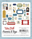 Echo Park Frames & Tags Die-Cuts - Scenic Route