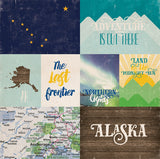 Echo Park Papers - Stateside - Alaska - 2 Sheets