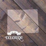 Echo Park Papers - Stateside - Colorado - 2 Sheets