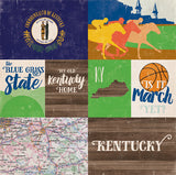 Echo Park Papers - Stateside - Kentucky - 2 Sheets