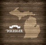 Echo Park Papers - Stateside - Michigan - 2 Sheets