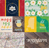 Echo Park Papers - Stateside - Mississippi - 2 Sheets