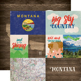 Echo Park Papers - Stateside - Montana - 2 Sheets