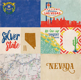 Echo Park Papers - Stateside - Nevada - 2 Sheets