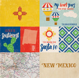 Echo Park Papers - Stateside - New Mexico - 2 Sheets