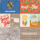 Echo Park Papers - Stateside - Oklahoma - 2 Sheets