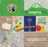 Echo Park Papers - Stateside - Washington - 2 Sheets