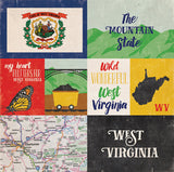 Echo Park Papers - Stateside - West Virginia - 2 Sheets