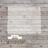 Echo Park Papers - Stateside - Wyoming - 2 Sheets