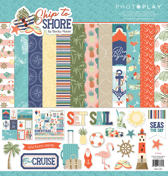 Photo Play Paper Collection Kit - Ship to Shore