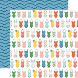 Echo Park Papers - Summertime - Swimsuits - 2 Sheets