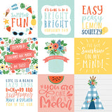 Echo Park Cut-Outs - Summertime - 4x4 Journaling Cards