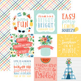 Echo Park Cut-Outs - Summertime - 4x4 Journaling Cards