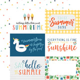 Echo Park Cut-Outs - Summertime - 6x4 Journaling Cards