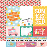 Echo Park Cut-Outs - Sunny Days Ahead - Multi Journaling Cards