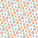 Echo Park Papers - Sunny Days Ahead - Sun Kissed Rainbows - 2 Sheets