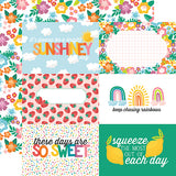 Echo Park Cut-Outs - Sunny Days Ahead - 6x4 Journaling Cards
