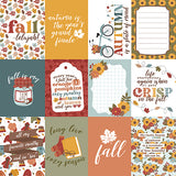 Echo Park Cut-Outs - Sweater Weather - 3x4 Journaling Cards