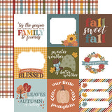 Echo Park Cut-Outs - Sweater Weather - 4x4 Journaling Cards