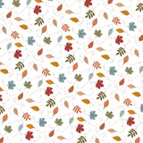 Echo Park Papers - Sweater Weather - Welcome Fall Leaves - 2 Sheets